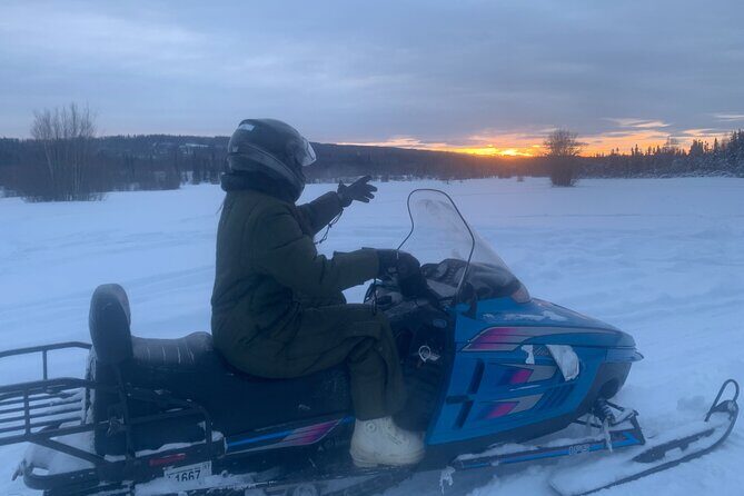 1 Hour Snowmobile Tour in Fairbanks Alaska - The instruction style that helps nervous riders