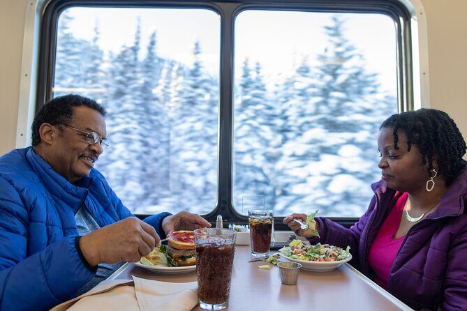Alaska Railroad Aurora Winter Fairbanks to Anchorage One Way - Hurricane Gulch and the 296-Foot Bridge: The Backcountry You Can Actually See