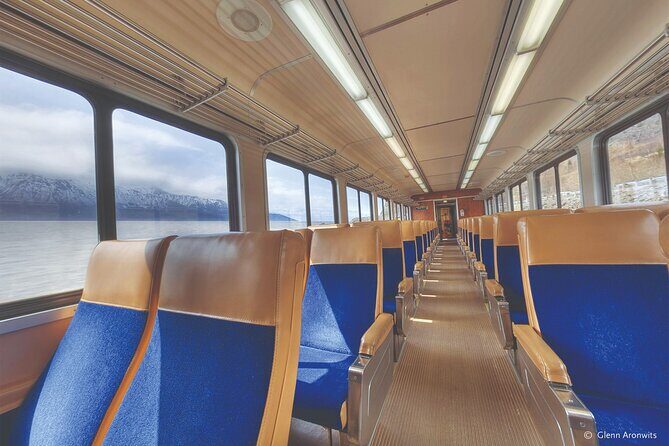 Alaska Railroad Fairbanks to Denali One Way - Views of Alaska Range and chances to spot Denali in motion