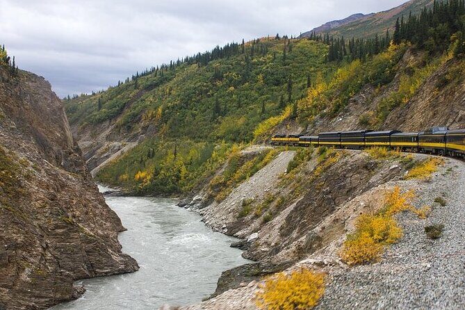 Alaska Railroad Fairbanks to Denali One Way - The narrated ride through Healy Canyon and the Nenana River