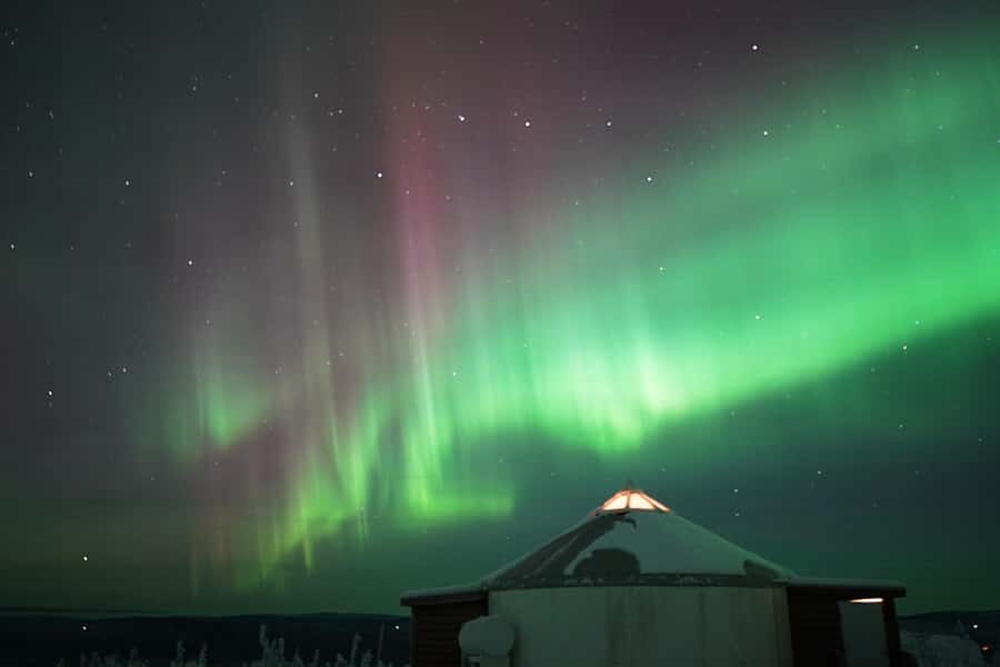 Alaskan Northern Lights/Aurora Borealis Lodges - Your 5-hour night: pickup, drive out, and the first sky check