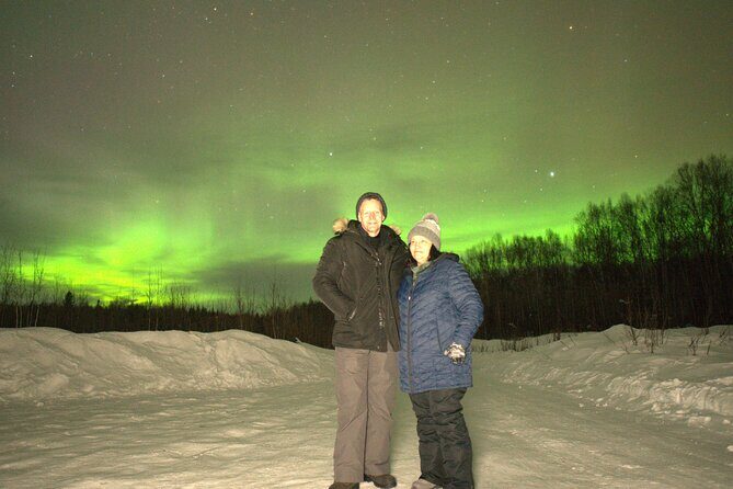 Amazing Aurora Chasing Experience. - What happens at the first big “Fairbanks” viewing stop