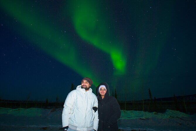 Arctic Circle Adventure with Aurora Viewing and FREE Photos - Snacks, Drinks, and Warming Up for 14 to 17 Hours