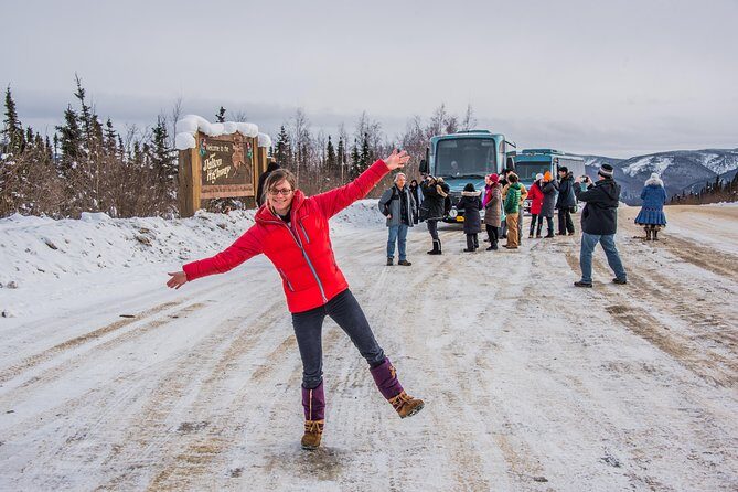 Arctic Circle Winter Drive Adventure - Dalton Highway Mileposts: Pipeline Views and the Coldfoot Question