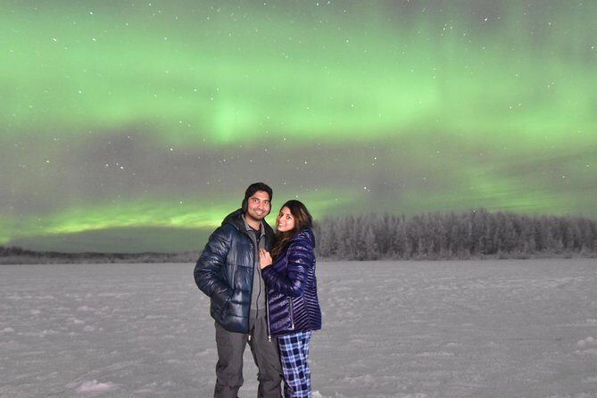 Aurora Borealis Viewing and Ice Fishing Adventure - Fishing Gear, Salmon Chances, and the $15 License Detail