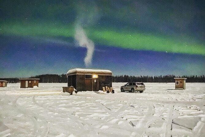 "Aurora Ice" - Ice Fishing & Salmon Dinner Tour - Price and value: why $239 makes sense here