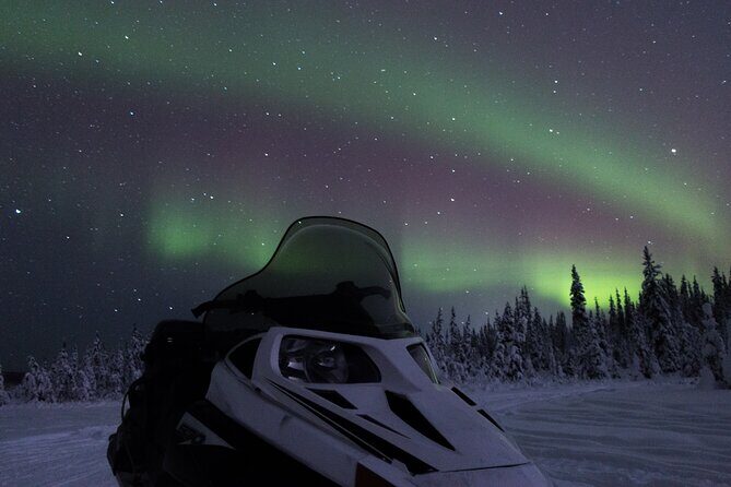 Aurora Sleighers Snowmobile Tour in Fairbanks - The 10PM to 1AM snowmobile itinerary and what happens at each moment