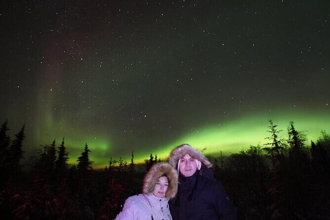 Aurora Viewing - Aurora Husky Lodge , Great view from top of the ridge - When the aurora is shy: what you can still expect