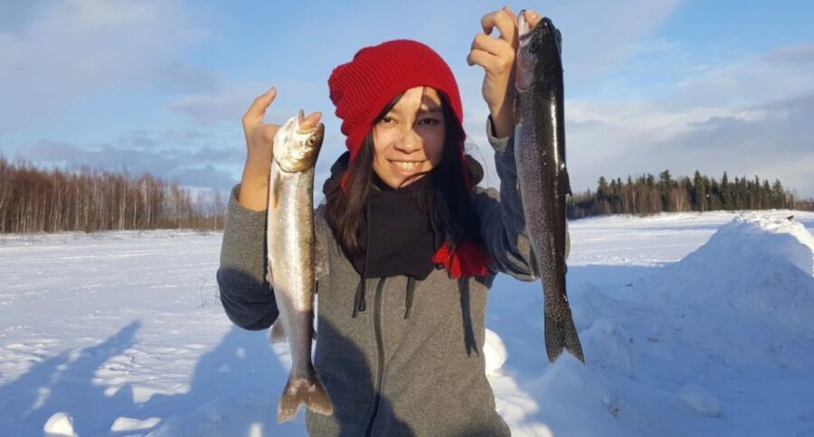 Chena Lake: Aurora Borealis Viewing & Ice Fishing Adventure - Arrival at Chena Lake Recreation Area: Where the Night Starts
