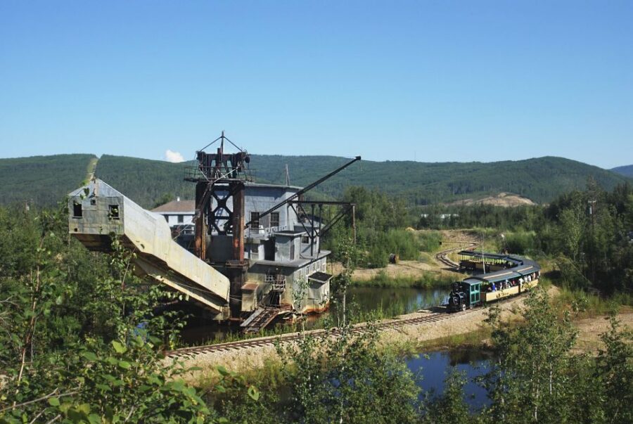 Fairbanks: Gold Dredge 8 Historic Train Tour - The Tanana Valley Railroad ride: your first big taste of the gold fields