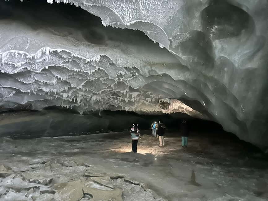 Fairbanks: Guided Snowshoe Hike to Castner Glacier Ice Cave - Gearing Up: Snowshoes or Ice Cleats Actually Matter
