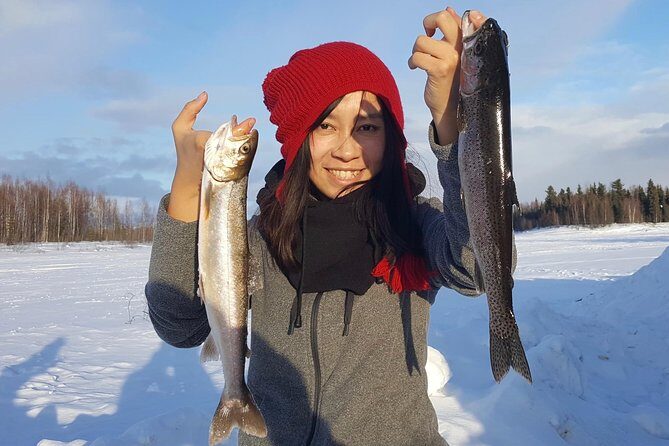 Fairbanks Ice Fishing Expedition in a Heated Cabin with Fish Cookout - Price and value: what $169 buys you in Fairbanks
