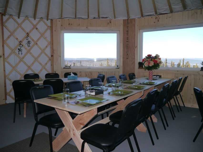 Fairbanks: Moonlight Dog Sled, Dinner & Northern Lights - The Yurt Interlude: Dinner, Conversation, and a Window to the Sky