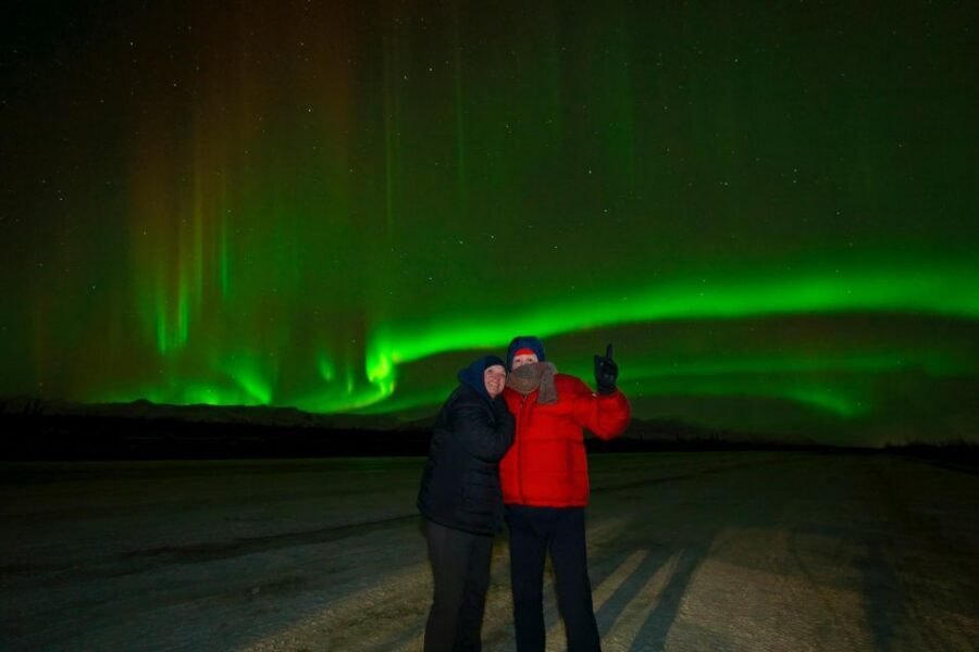 From Fairbanks: Northern Lights Aurora Tour with Photography - Driving out for dark skies and real odds