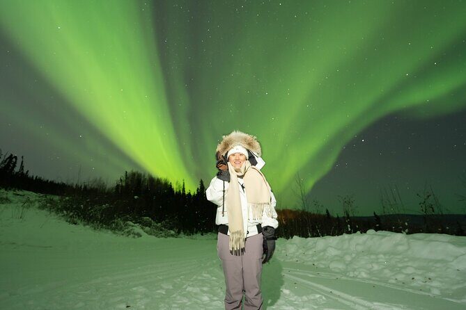 Luxury RV Small Group Aurora Chasing Tour with Photography - Stop 1 in Fairbanks: how your 4-hour viewing window feels