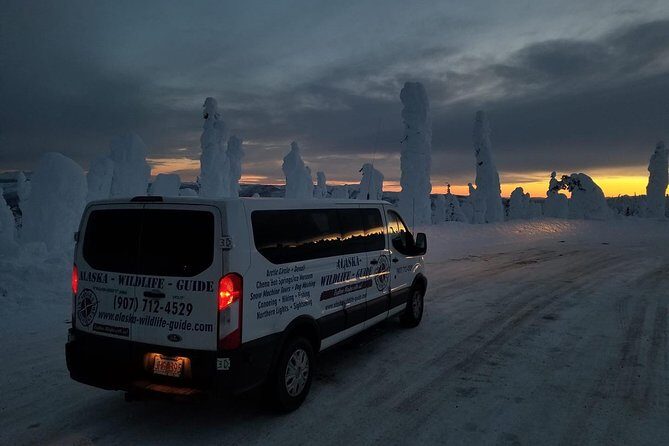 Northern Lights & Arctic Circle Tour - Stop-by-stop: from the pipeline to the 66°33 Arctic Circle sign