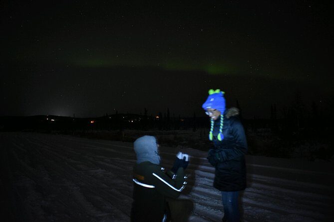 Northern Lights Viewing at Murphy Dome - Murphy Dome viewing: the 360° scan and how guides spot movement