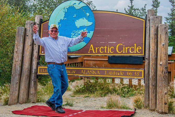 Original Arctic Circle Drive from Fairbanks - Yukon River Stop: The Only Bridge Crossing and a Real Break from the Road