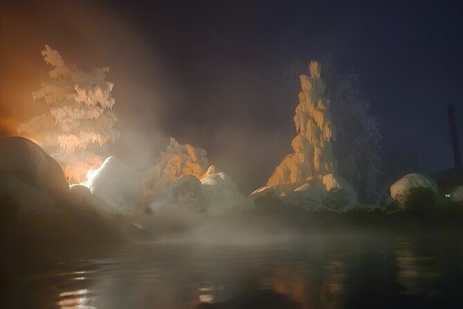 Spectacular Hot Spring Experience with Northern Lights - Stop 3: Hot springs soaking time that actually feels like Alaska